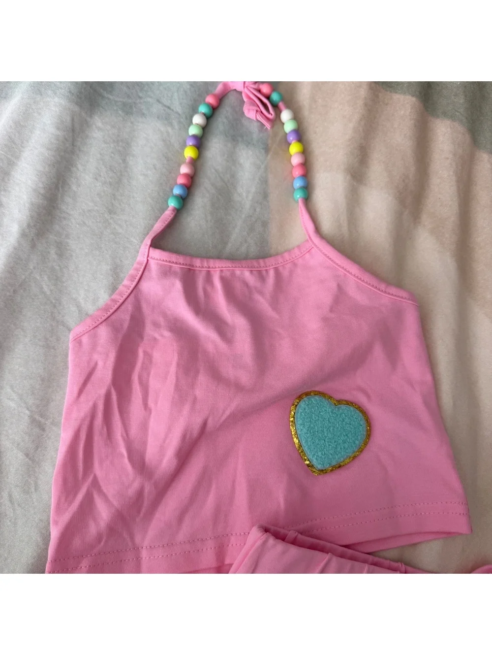 Ellie + Mila halter skort set